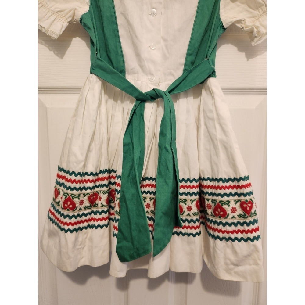 VTG Handmade Children's Oktoberfest Dirndl Dress - Picture 5 of 11